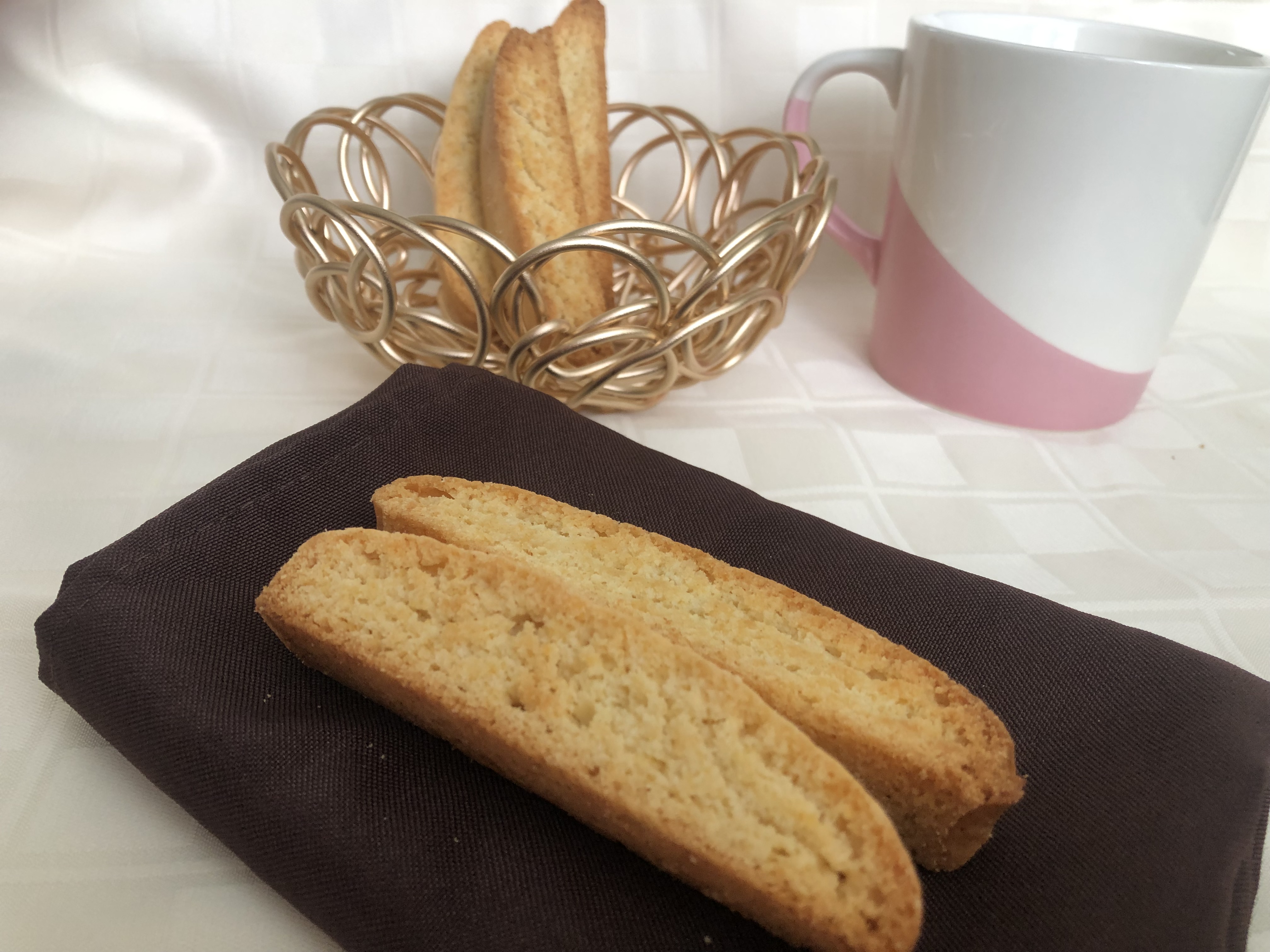 Easy Almond Biscotti