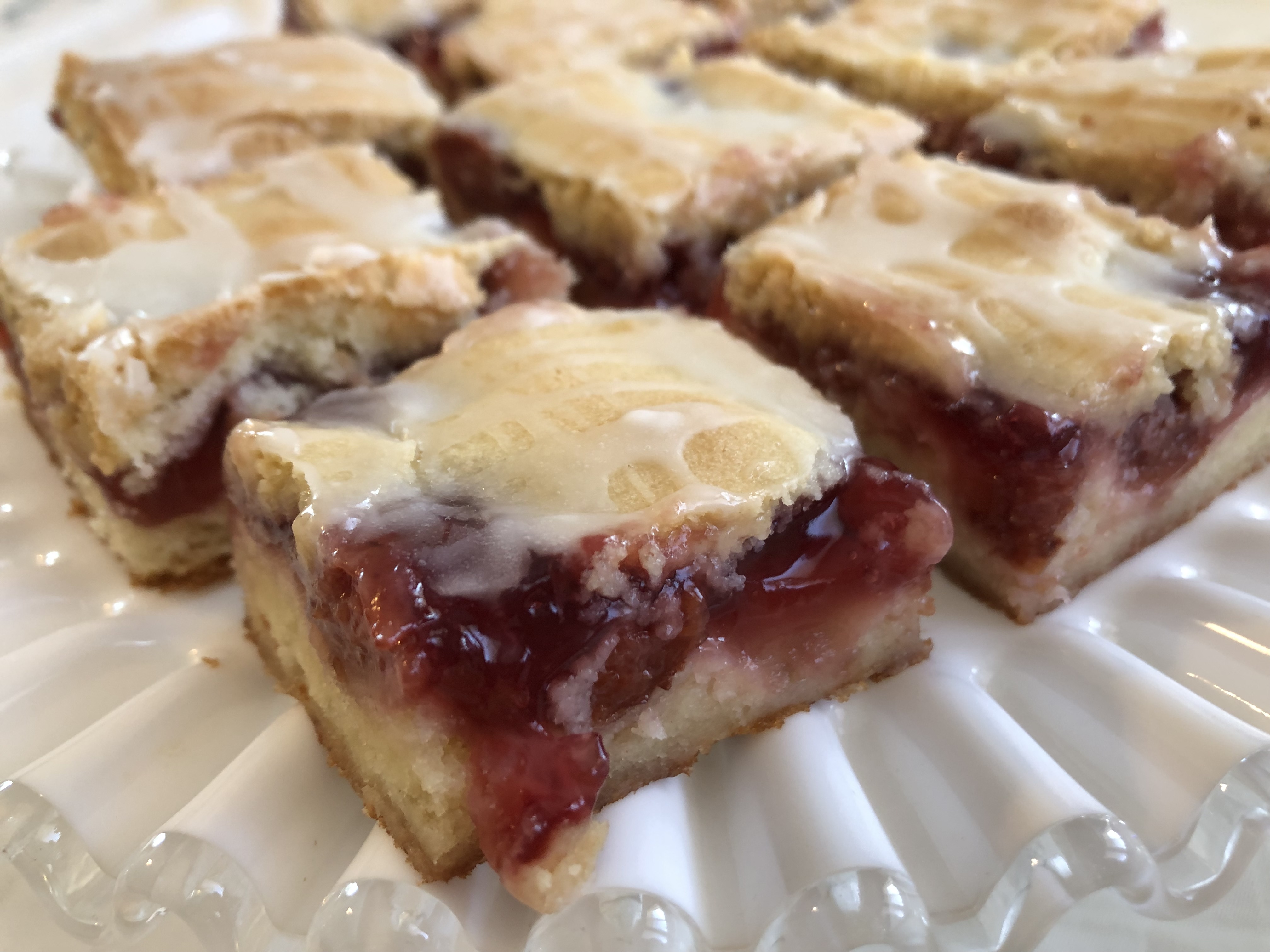 Soft, Sweet Cherry Pie Bars, Easier than Pie