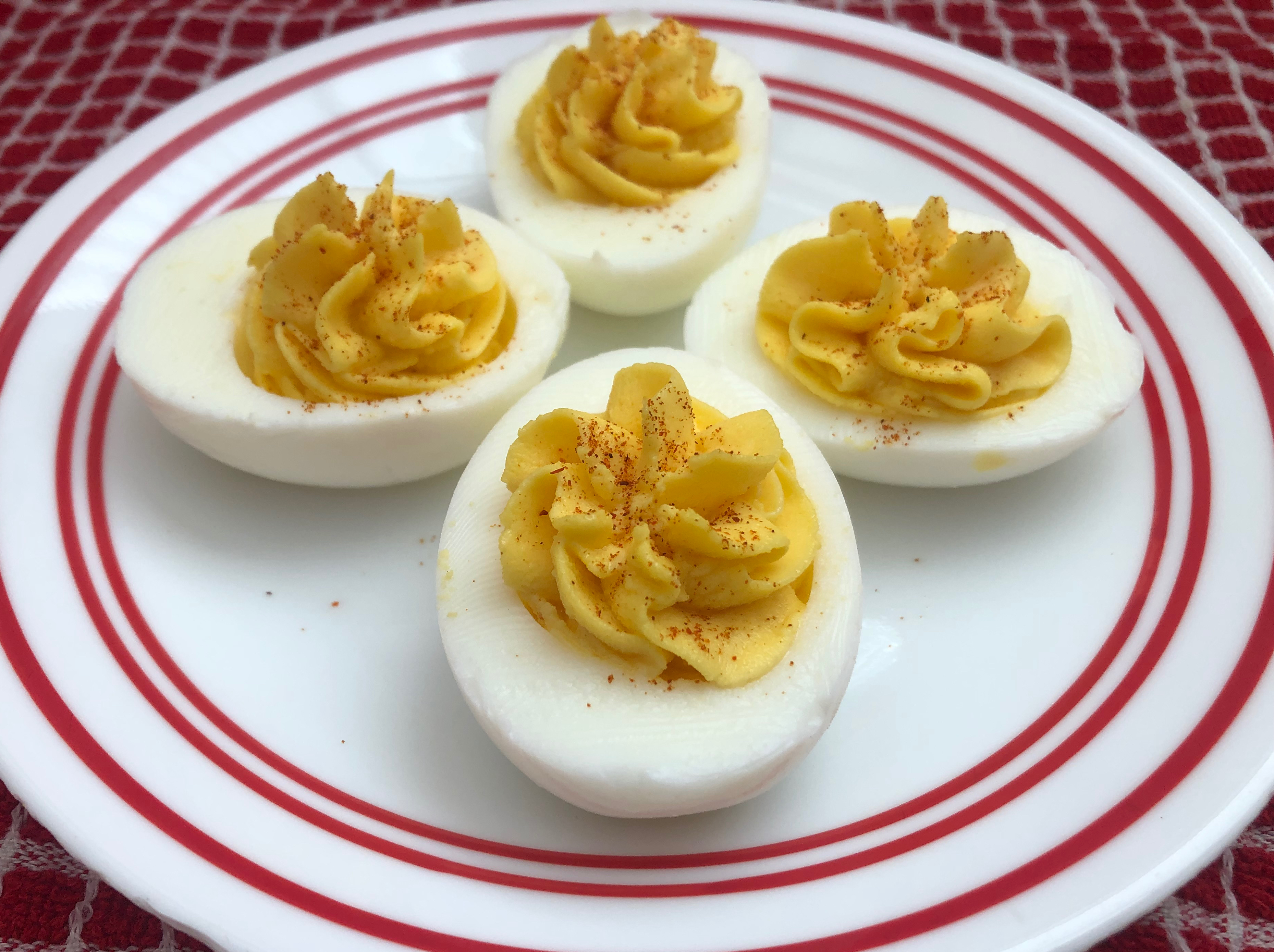Classic Deviled Eggs, Great for a Labor Day Potluck!